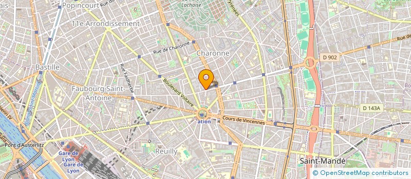 localisation de l'entreprise BUENOS AIRES-RIVES DROITES  PARIS