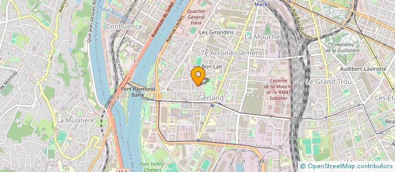 localisation de l'entreprise BUENOS HOLDING  LYON