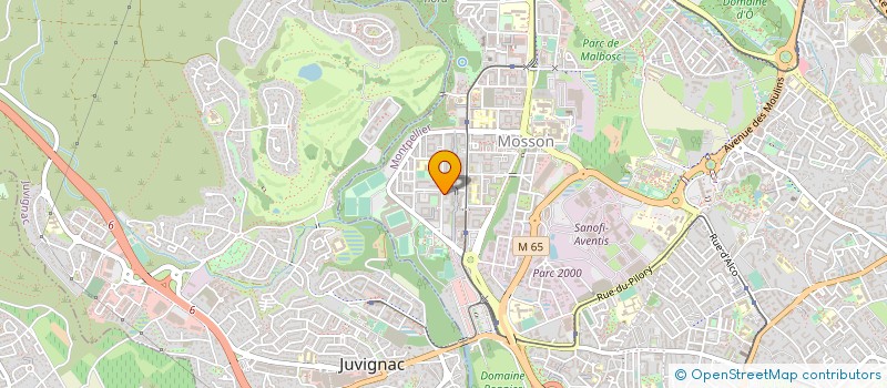 localisation de l'entreprise BUET ET CIE à MONTPELLIER