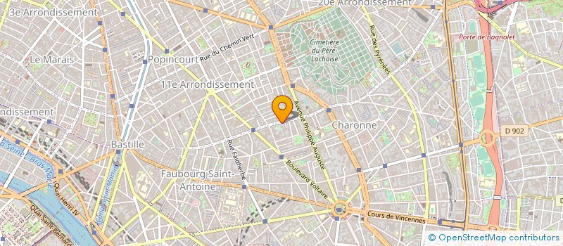 localisation de l'entreprise BUF COMPAGNIE à PARIS