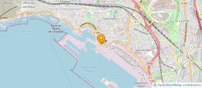 localisation de l'entreprise BUFF & BIF à MARSEILLE 16