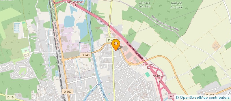 localisation de l'entreprise BUFFA VALLEE DU LOING  NEMOURS