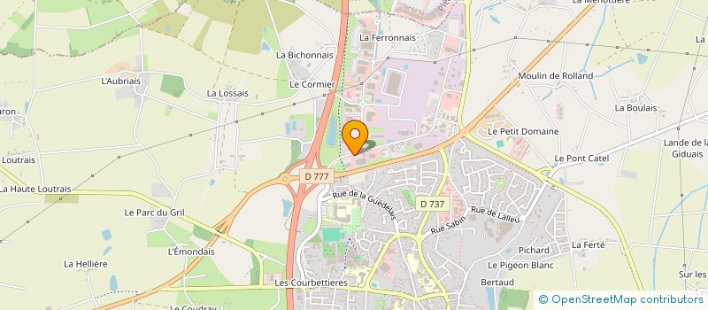 localisation de l'entreprise BUFFABAIN  BAIN-DE-BRETAGNE