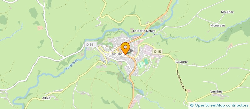 localisation de l'entreprise BUFFADOO  LAGUIOLE