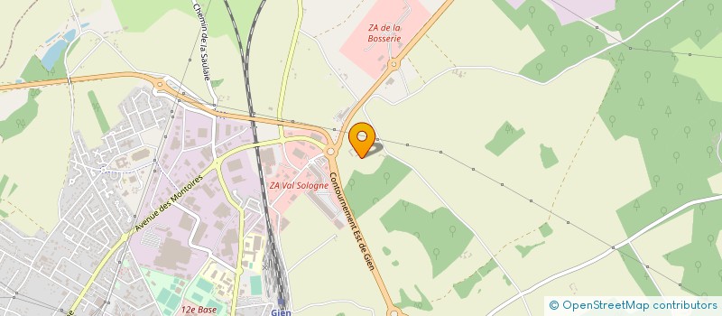 localisation de l'entreprise BUFFAL'GIEN à GIEN