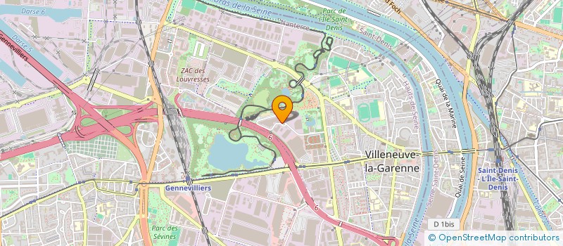 localisation de l'entreprise BUFFALO'S CIE  VILLENEUVE-LA-GARENNE