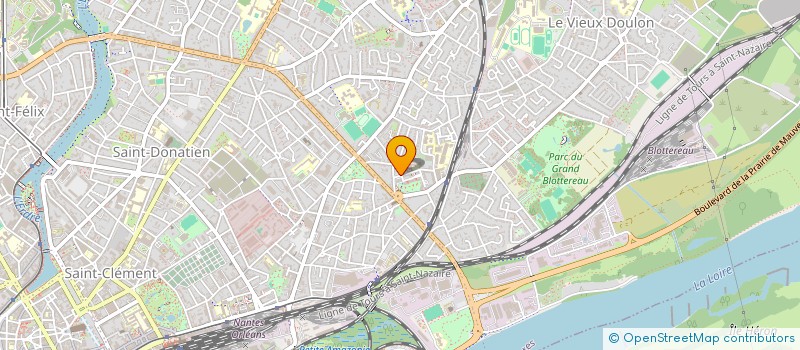 localisation de l'entreprise BUFFARD LMNP à NANTES
