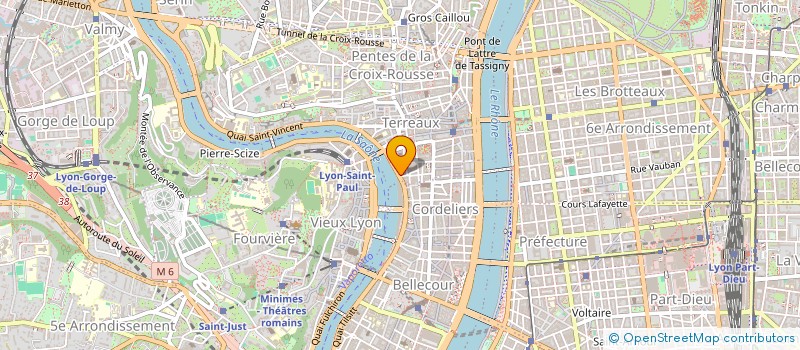 localisation de l'entreprise BUFFARD VARAGNAT à LYON