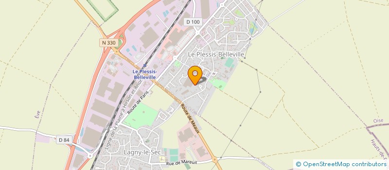 localisation de l'entreprise BUFFAUTO  LE PLESSIS-BELLEVILLE