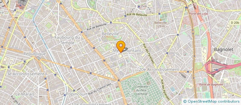 localisation de l'entreprise BUFFET  PARIS