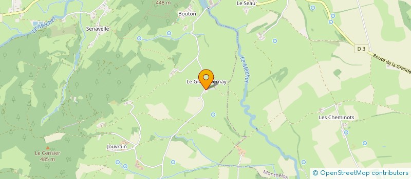 localisation de l'entreprise BUFFETS PAYSANS  LA GRANDE-VERRIERE