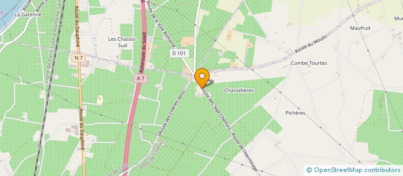 localisation de l'entreprise BUFFIERE  PONT-DE-L'ISERE