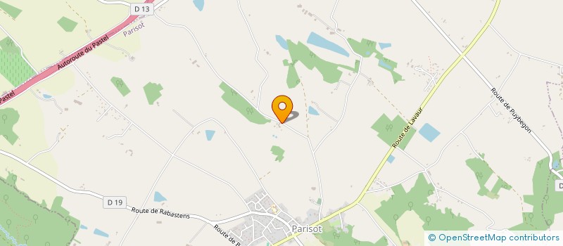 localisation de l'entreprise BUFFLONNES DE PEYRAS  PARISOT