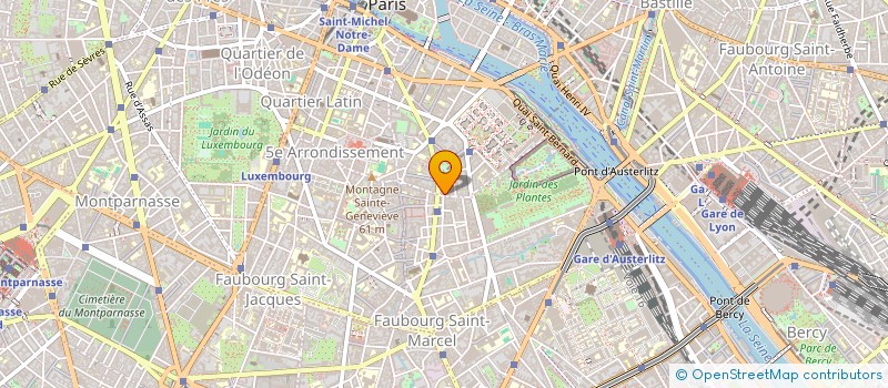 localisation de l'entreprise BUFFON  PARIS