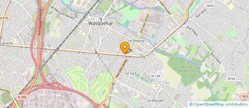 localisation de l'entreprise BUFINVEST à VILLENEUVE D ASCQ