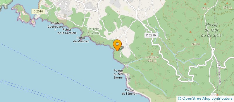localisation de l'entreprise BUGA à SIX-FOURS-LES-PLAGES