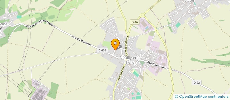 localisation de l'entreprise BUGALE BREIZ  SAINTE-GENEVIEVE