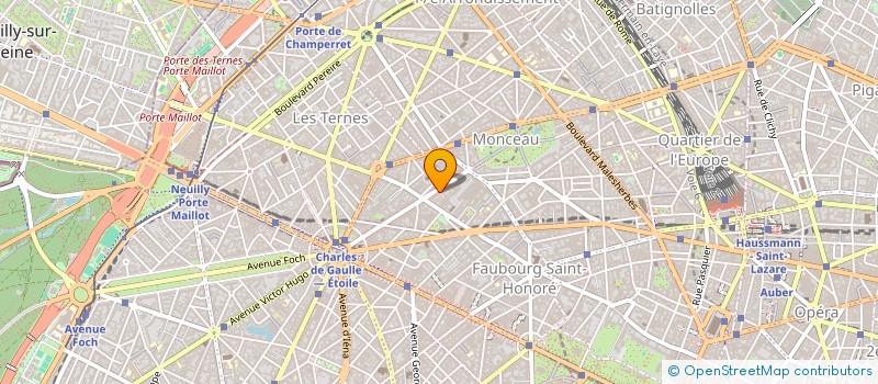 localisation de l'entreprise BUGALE S.A.  PARIS