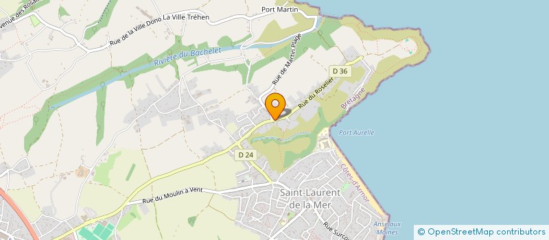 localisation de l'entreprise BUGALEZROZ  PLERIN