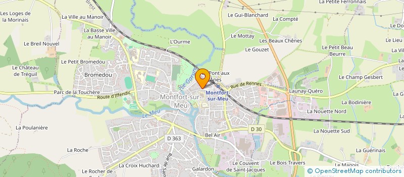 localisation de l'entreprise BUGATTI  MONTFORT-SUR-MEU