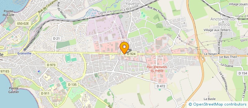 localisation de l'entreprise BUGATTI  SAINT-PAIR-SUR-MER