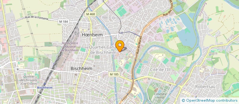 localisation de l'entreprise BUGDAY ALI à BISCHHEIM