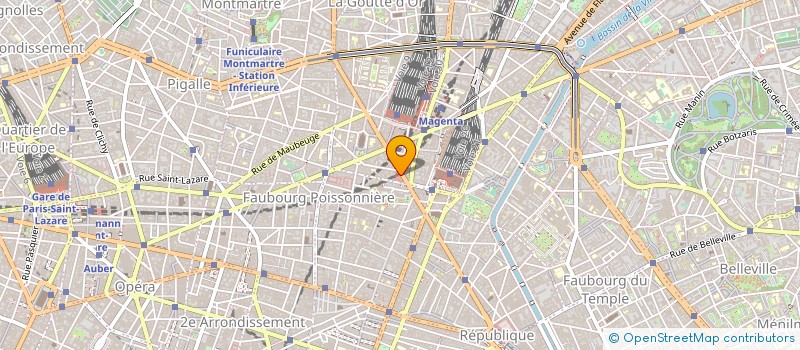 localisation de l'entreprise BUGE JEAN PIERRE ET LEONTINE à PARIS
