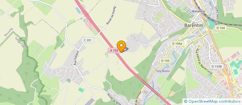 localisation de l'entreprise BUGENNE B ET BUGENNE M  VILLERS-ECALLES