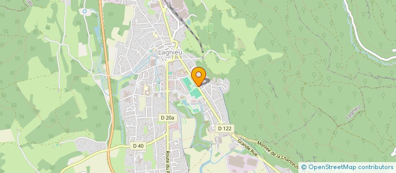 localisation de l'entreprise BUGEY DISTRIBUTION  SAINT-VULBAS