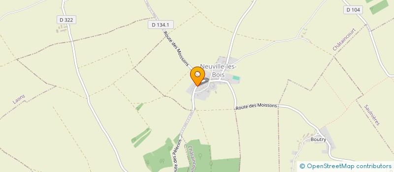 localisation de l'entreprise BUGGY 6 GP à CHATAINCOURT