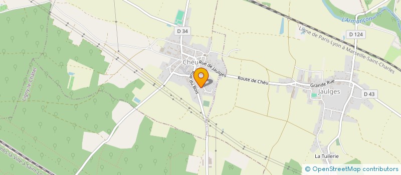 localisation de l'entreprise BUGGY AUTO CROSS CHEU 89  CHEU