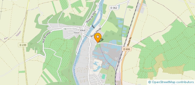 localisation de l'entreprise BUGGY CLUB AUXERROIS  CHAMPS-SUR-YONNE