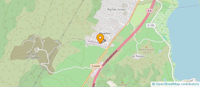 localisation de l'entreprise BUGGY EVASION  NARBONNE