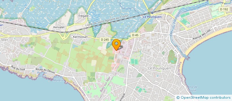 localisation de l'entreprise BUGGY EVASION  BATZ-SUR-MER