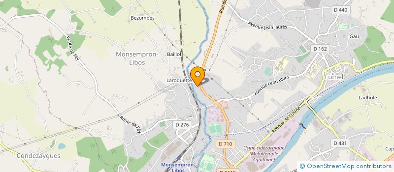 localisation de l'entreprise BUGGY VASION  FUMEL