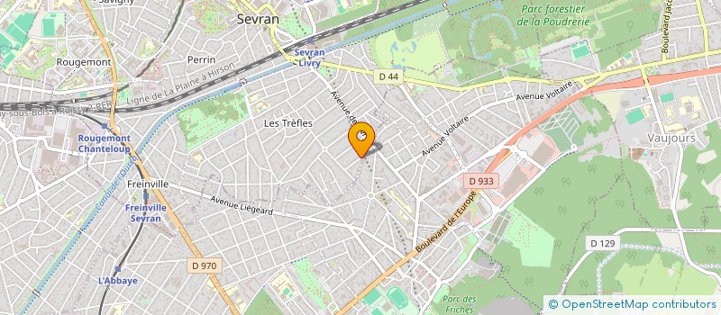 localisation de l'entreprise BUGGYDREAM à SEVRAN