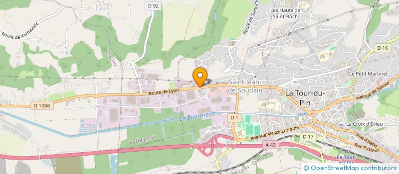 localisation de l'entreprise BUGIMMO  SAINT-JEAN-DE-SOUDAIN