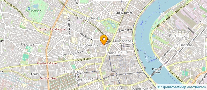 localisation de l'entreprise BUGS 3D à BORDEAUX