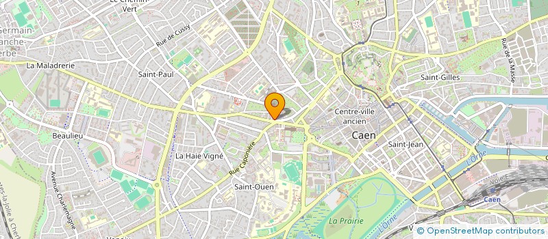 localisation de l'entreprise BUHOT à CAEN