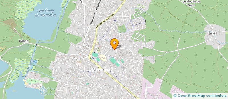 localisation de l'entreprise BUI PANI  BISCARROSSE