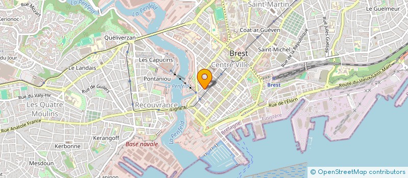 localisation de l'entreprise BUI RESTAURATION à BREST