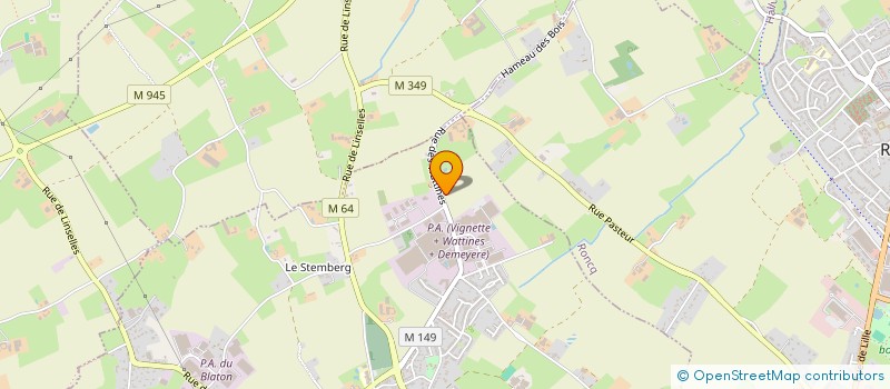 localisation de l'entreprise BUILD à LINSELLES