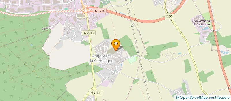 localisation de l'entreprise BUILD  ANGERVILLE-LA-CAMPAGNE