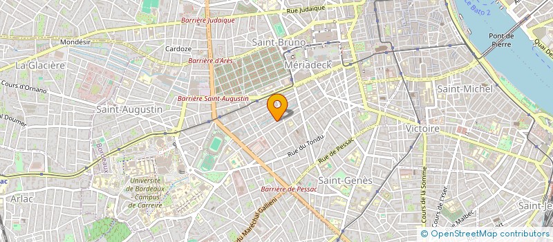 localisation de l'entreprise BUILD BETTER  BORDEAUX