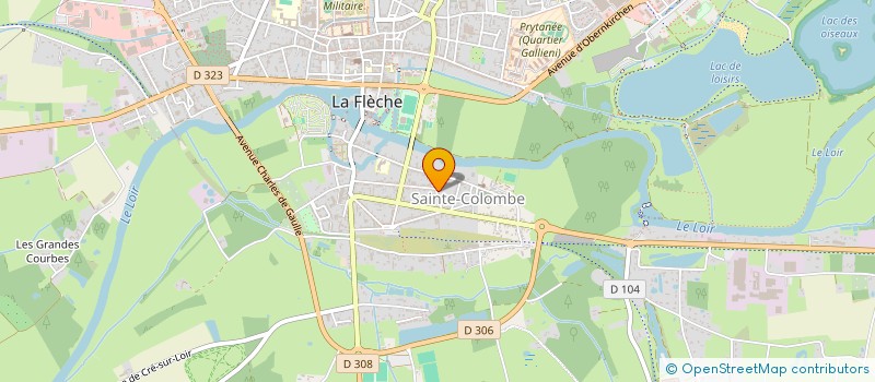 localisation de l'entreprise BUILD & CO  LA FLECHE