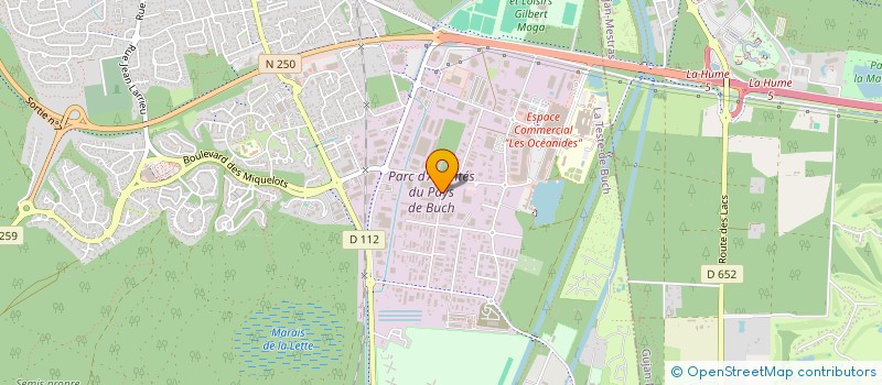 localisation de l'entreprise BUILD CONCEPT à LA TESTE-DE-BUCH