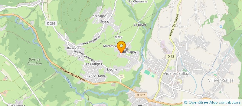 localisation de l'entreprise BUILD IT  VIUZ-EN-SALLAZ