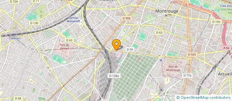 localisation de l'entreprise BUILD NEXUS GROUP  MONTROUGE