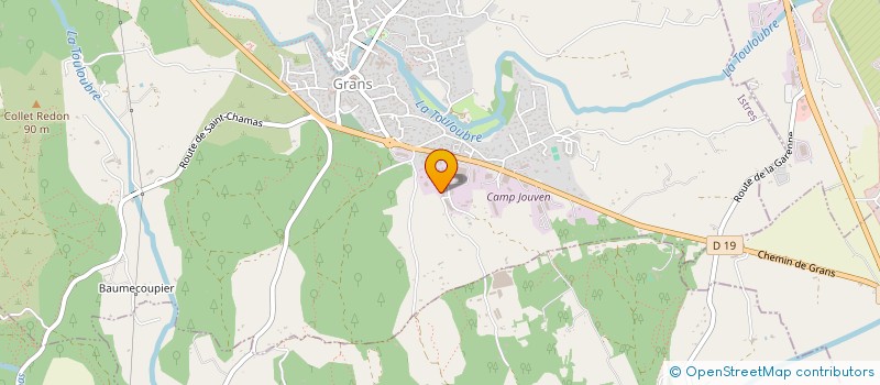 localisation de l'entreprise BUILD PROJECT  GRANS