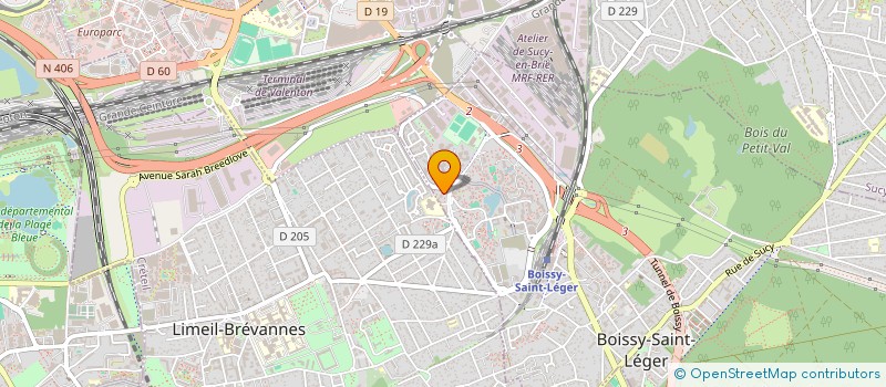 localisation de l'entreprise BUILD SECURITE MOBILE (BSM) à BOISSY-SAINT-LEGER